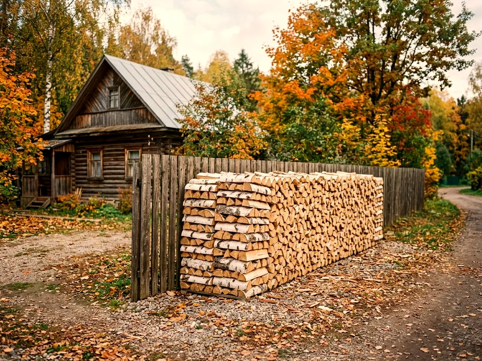 Берёза камерной сушки, Горки Ленинские, переулок Вишнёвая, 29А